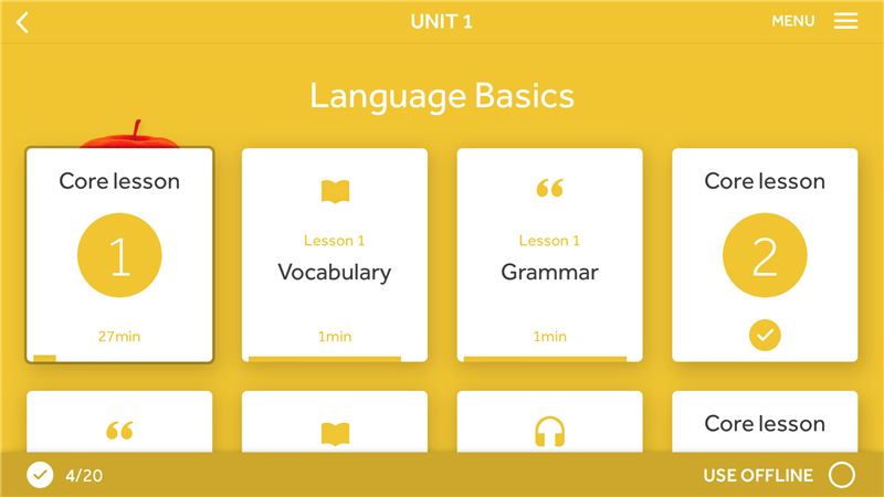 Rosetta Stone: Learn Language Mobile App | The Best Mobile App Awards