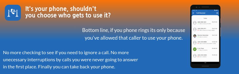 App spotlight interview for the award winning Call Bouncer on The Best ...